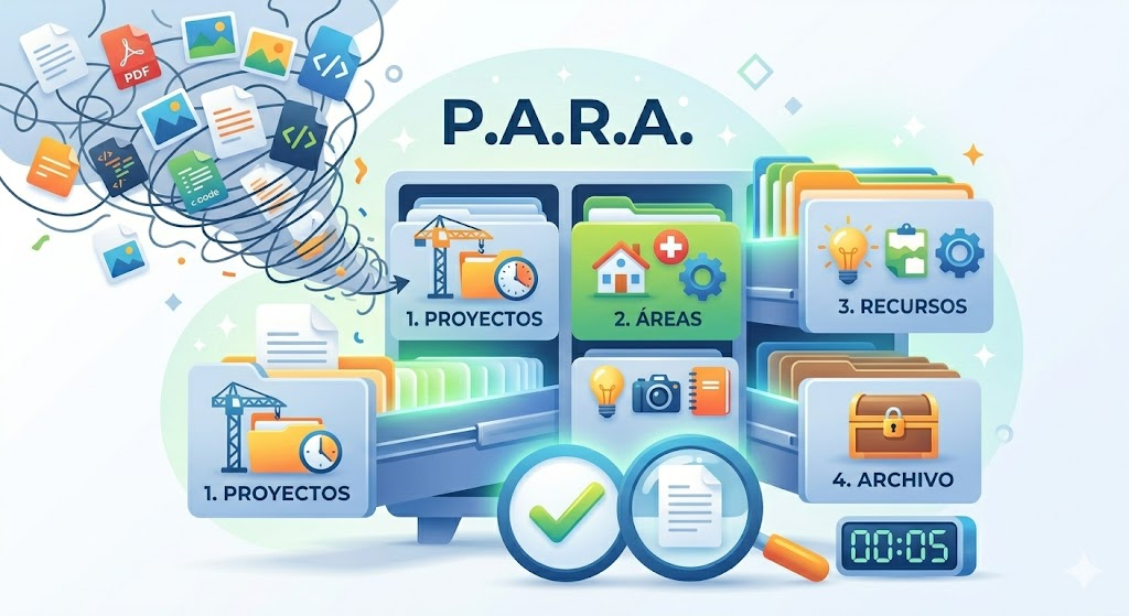 Cómo organizar tus archivos digitales